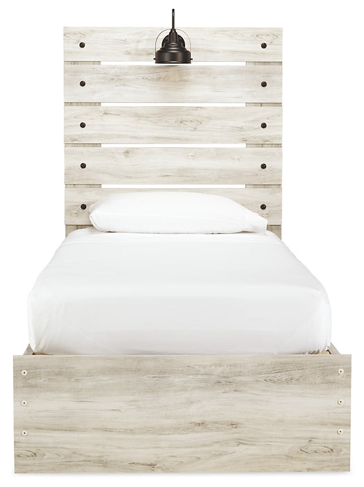 Cambeck Panel Bed With 2 Storage Drawers