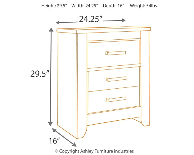 Zelen Full Panel Bed with Mirrored Dresser and 2 Nightstands