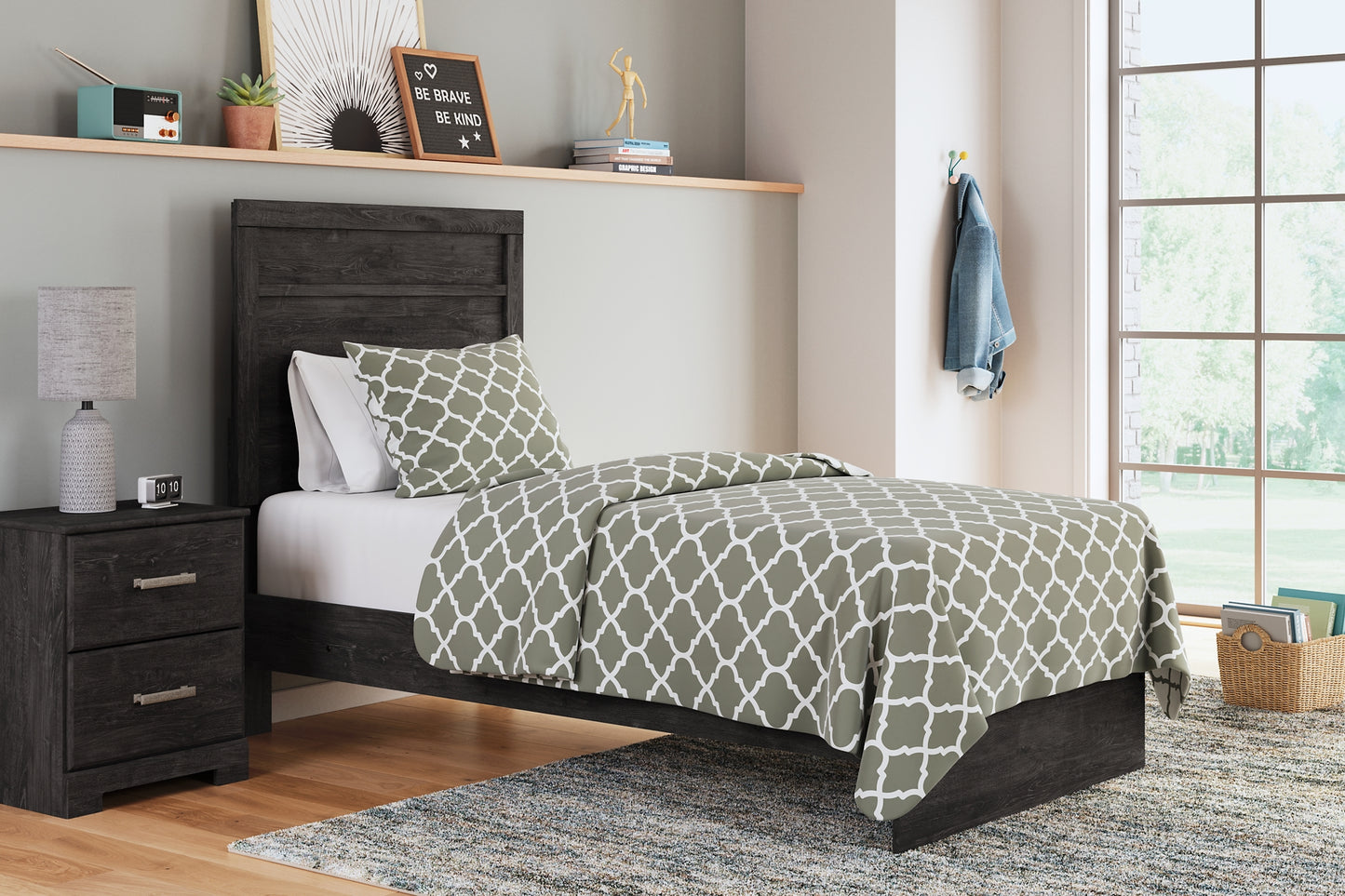Belachime Panel Bed