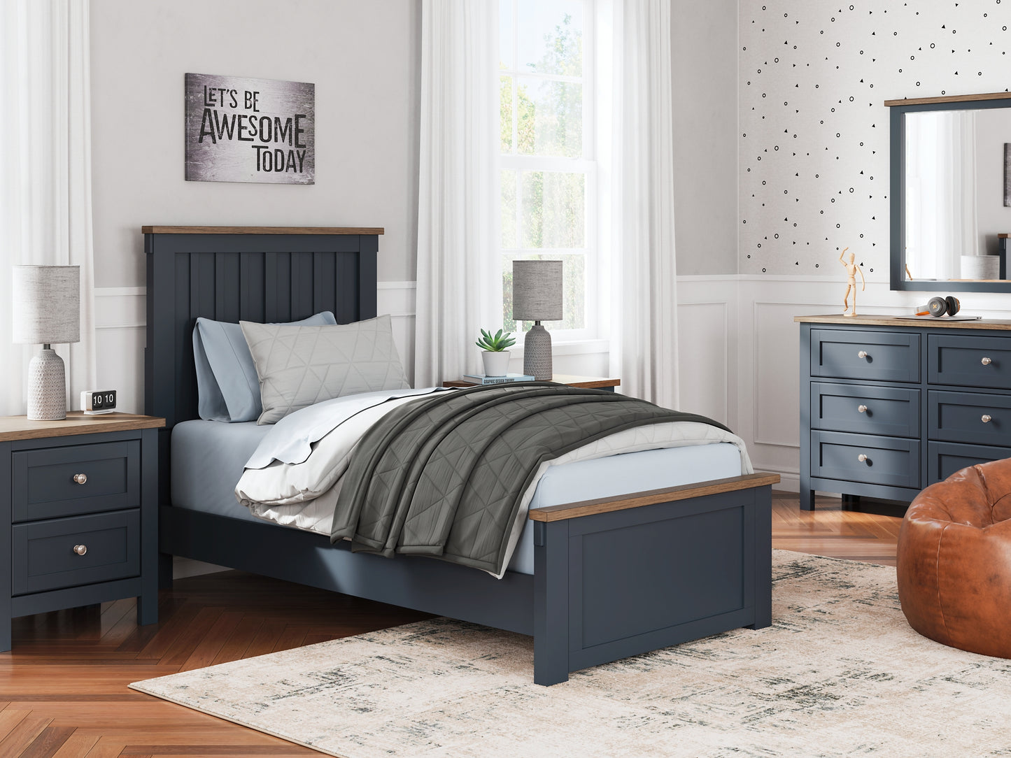 Landocken Panel Bed