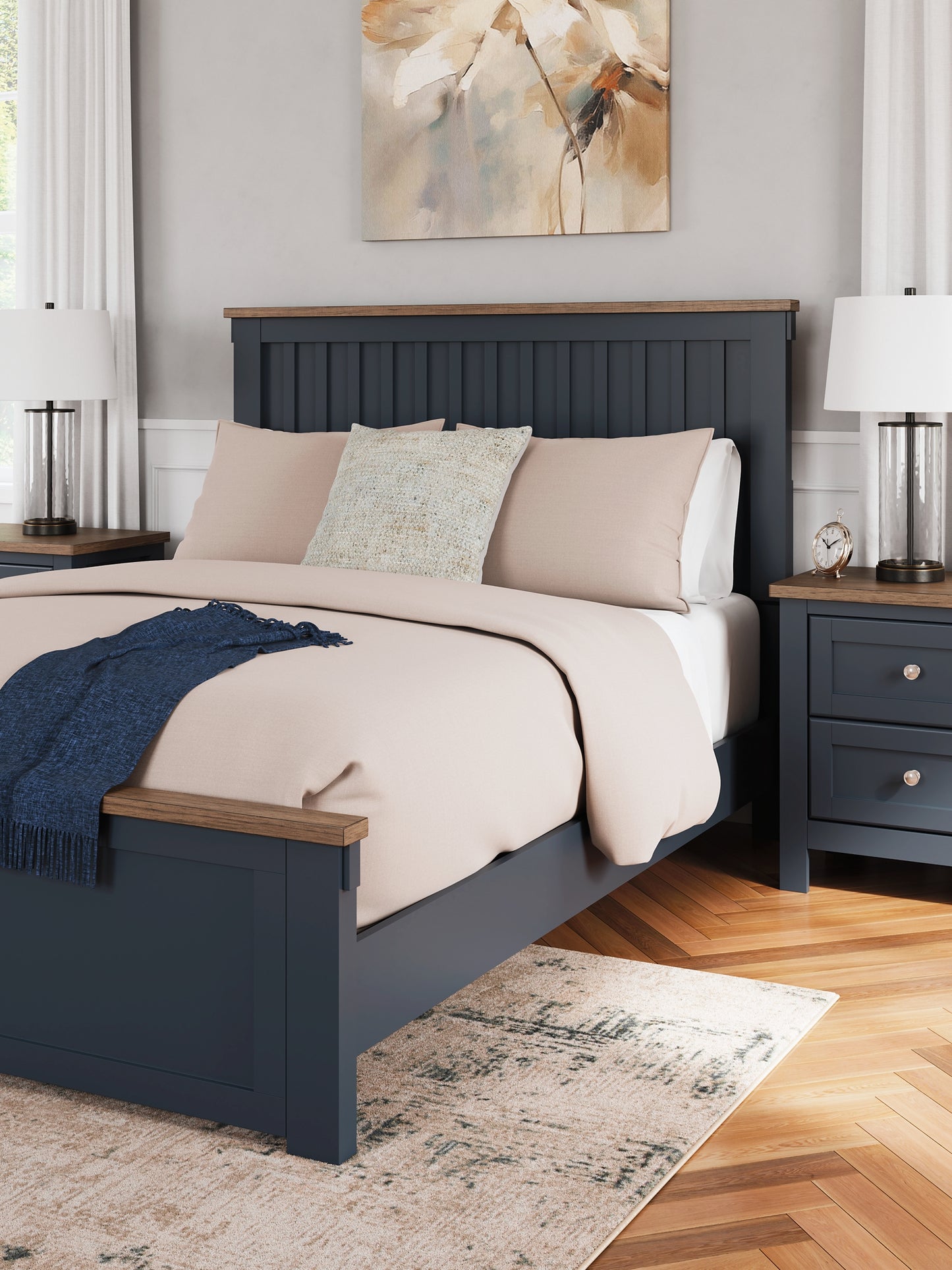 Landocken Panel Bed