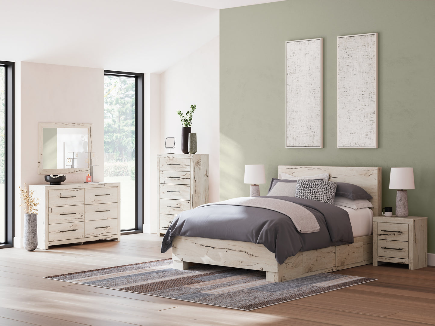 Lawroy Panel Bed With Storage