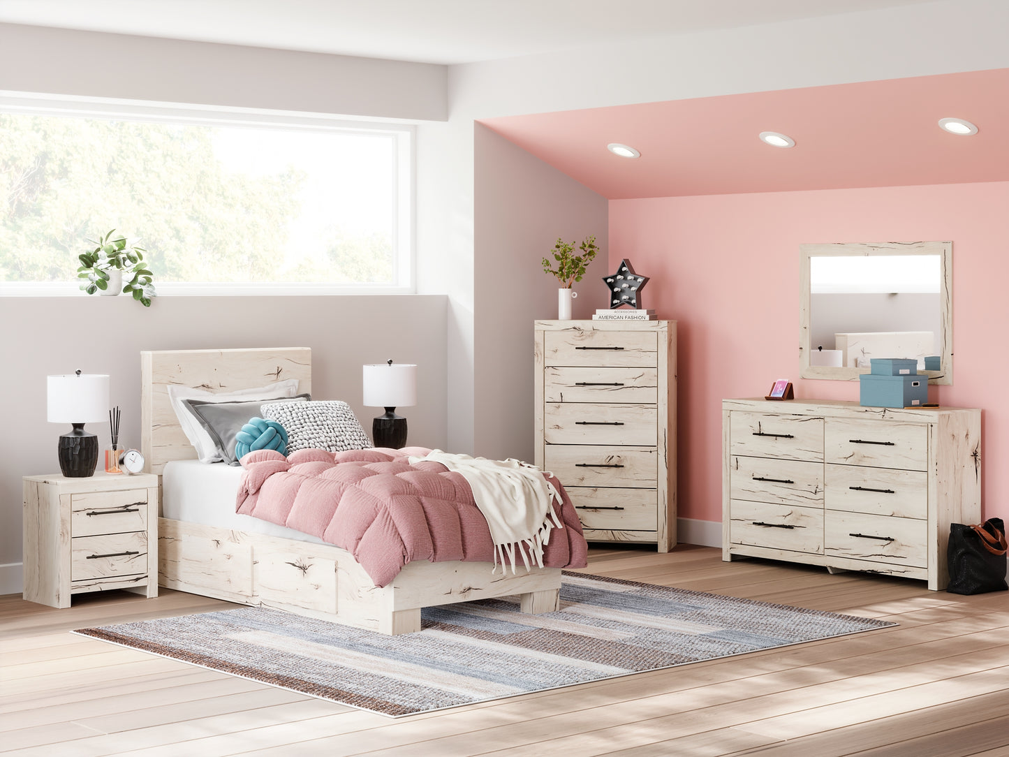 Lawroy Panel Bed With Storage