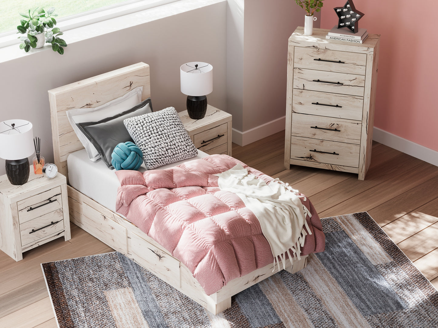 Lawroy Panel Bed With Storage
