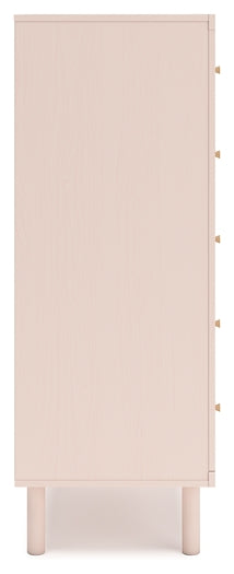 Wistenpine Full Upholstered Panel Headboard with Mirrored Dresser and Chest