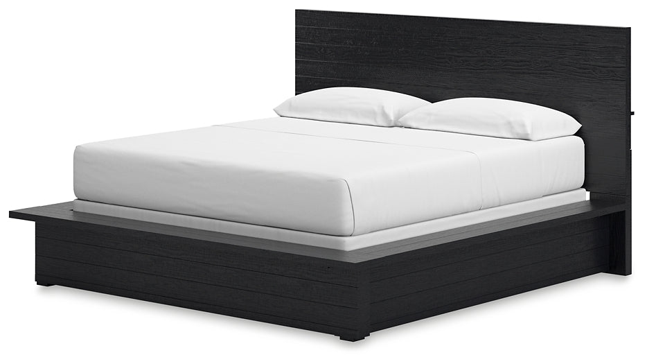 Londer Panel Bed