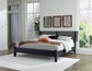 Danziar  Slat Panel Bed