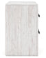 Cayboni Twin Panel Bed with Mirrored Dresser and Nightstand