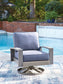 Half Moon Beach Swivel Lounge w/ Cushion