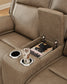 Glencroft PWR REC Loveseat/CON/ADJ HDRST