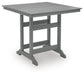 Sanctuary Beach Square Counter TBL w/UMB OPT