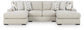 Laurelgrove 3-Piece Double Chaise Sectional