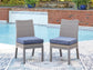 Half Moon Beach Side Chair with Cushion (2/CN)