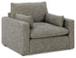 Dramatic Chair and Ottoman