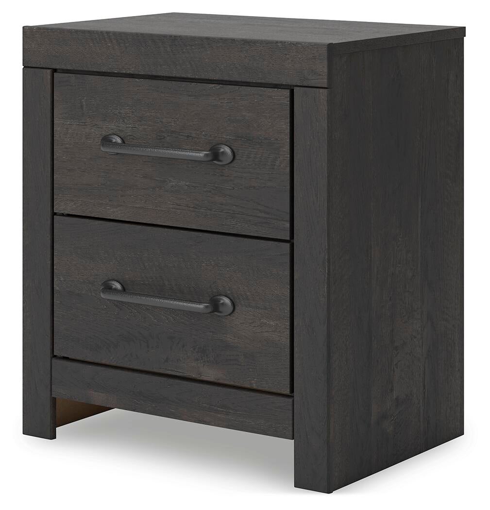 Delmorta Twin Panel Bed, Dresser, Mirror and Nightstand
