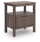 Cadmori Queen Panel Platform Bed, Dresser, Mirror and Nightstand