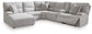Acklen Place 6-Piece Power Reclining Sectional with Chaise