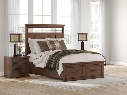 Taffenbrook Queen Panel Storage Bed