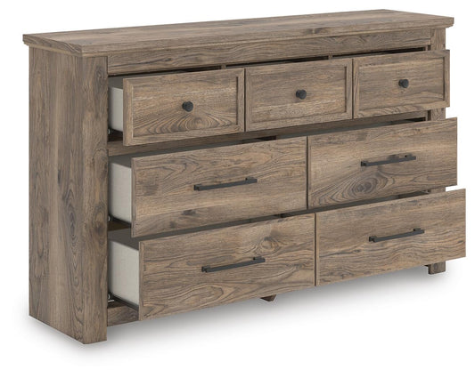 Rusticott Seven Drawer Dresser