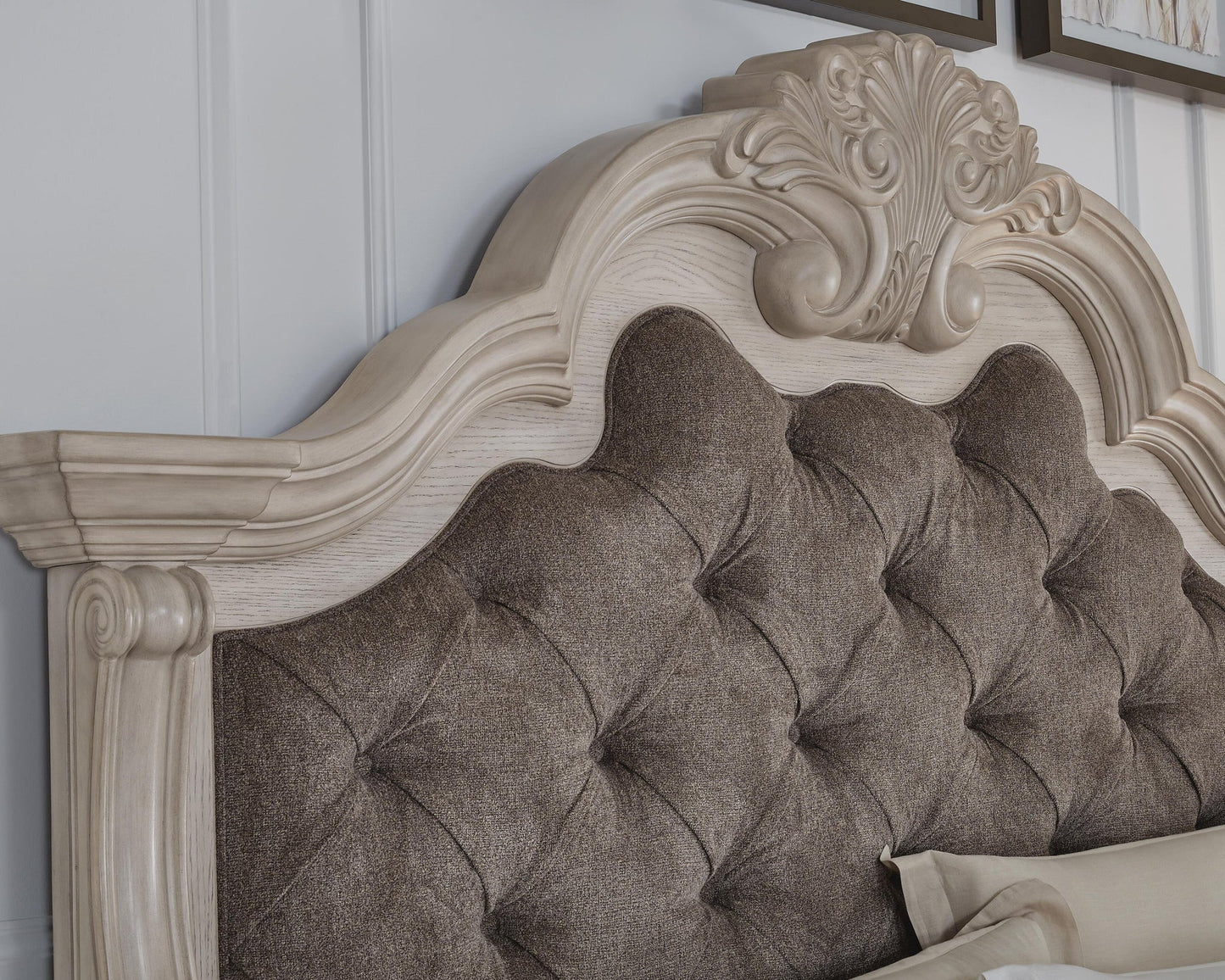 Bruchandi King Upholstered Panel Bed