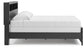 Broachmyn King Bookcase Panel Bed