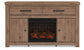 Garistyn 62" TV Stand with Electric Fireplace