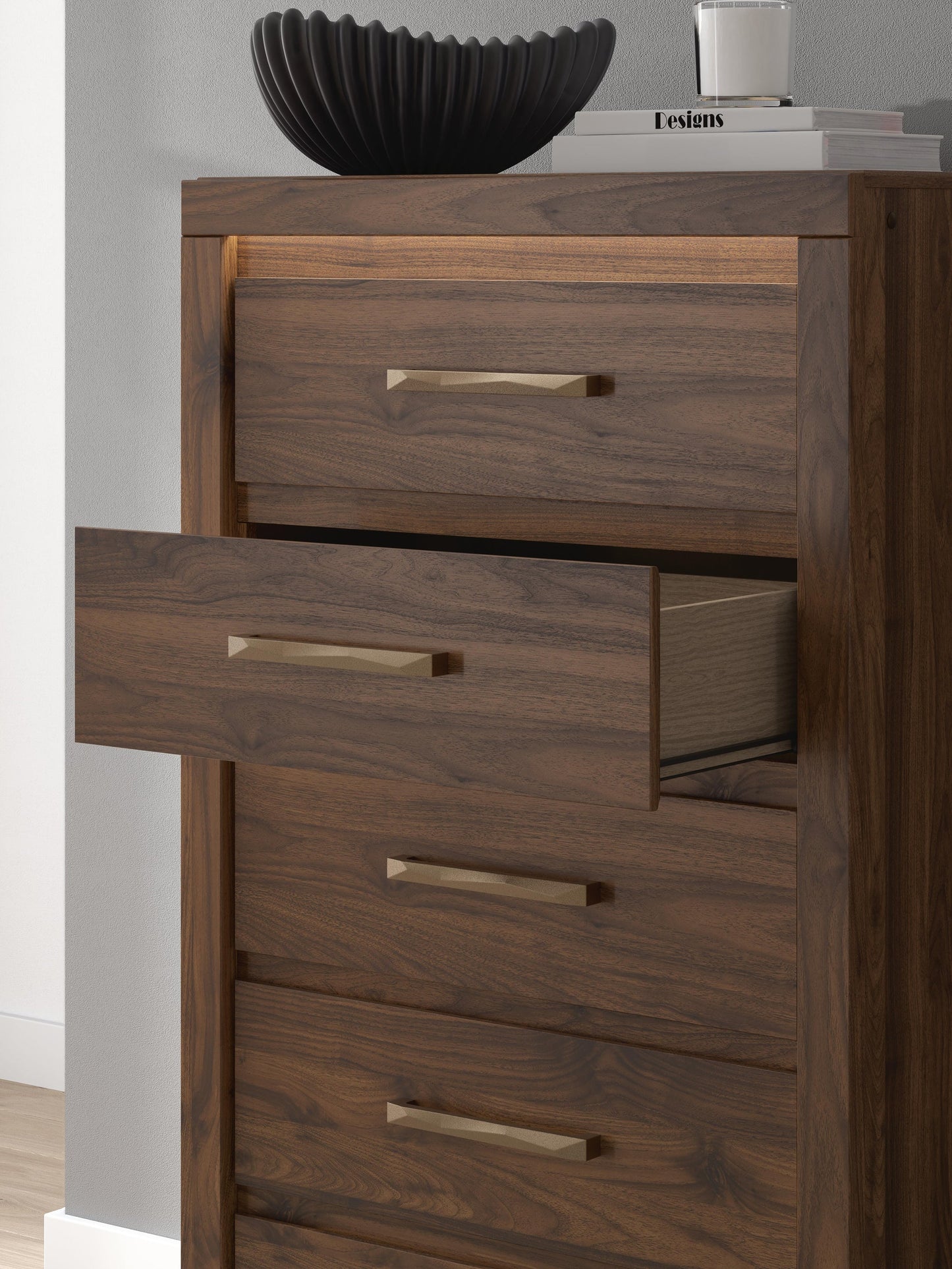 Janfyn Five Drawer Chest