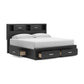 Stabotta King Bookcase Bed with Storage