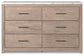 Senniberg Six Drawer Dresser